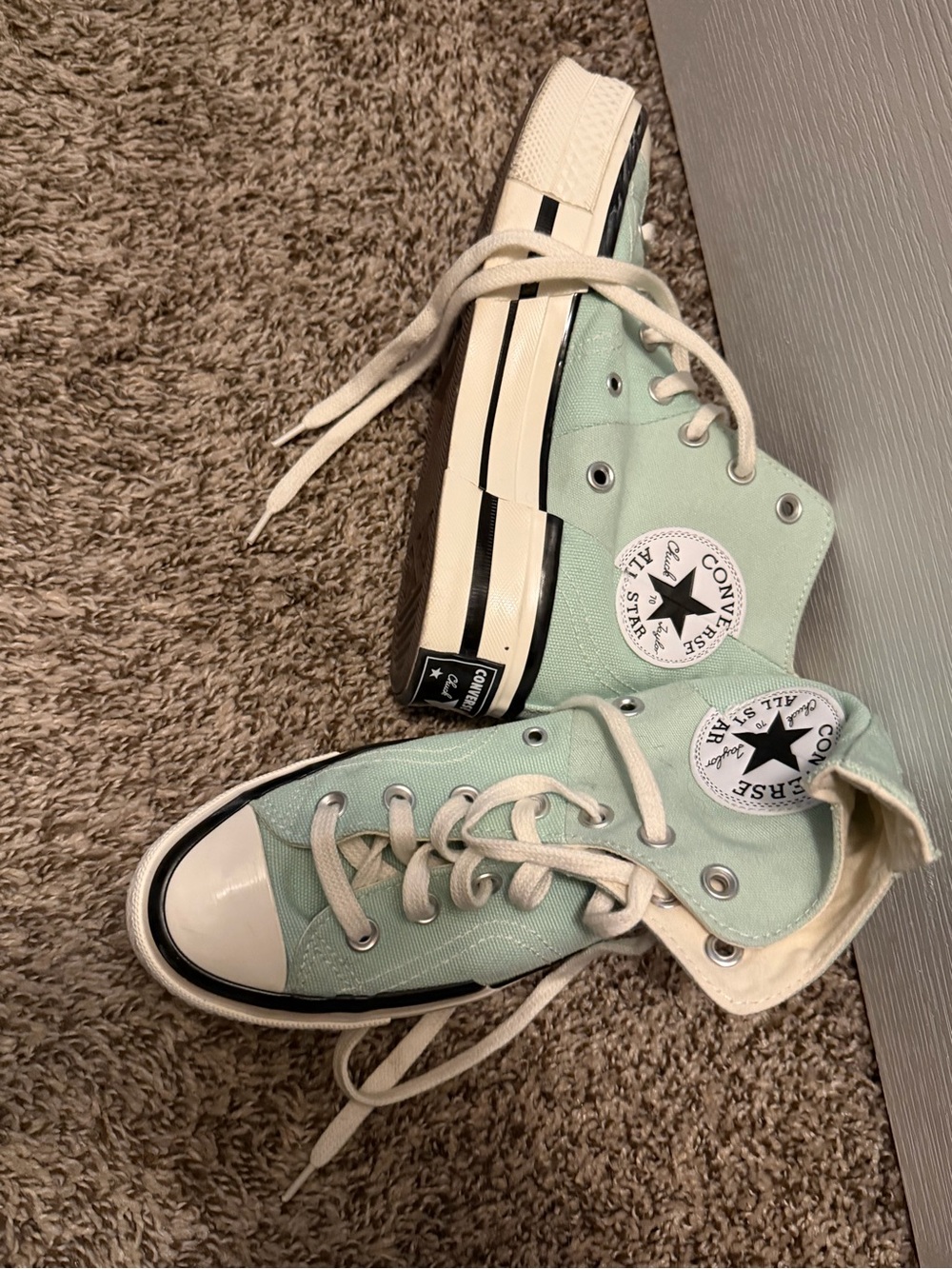 Converse Chuck Taylor All Star Platform High Top Mint Green - Picture 2 of 5